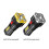 (Gold) LED Super Bright Flashlight Multi-function Rechargeable Outdoor Waterproof Led Long-range Spotlight Battery Display COB Light 5