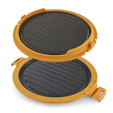 Morphy Richards MICO Microwave Grill Pan, Crispy Grilled Food in Minutes, Non-Stick Cooker, Burgers, Bacon, Chicken, Vegetables, Quesadillas & Pancak