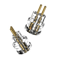 Nowa Para Adapterów Gniazda Słuchawkowego MMCX 2Pin 0,78 Płaski do 2Pin 0,78 Protector MMCX do N5005 IE300 IE600 IE900