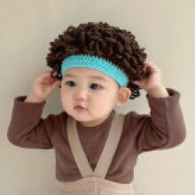(Purple)Infant Sun Sunhat With Soft Woolen Material And Trendy Style For Boys And Girls