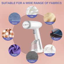 Steam Presses Portable Clothes Steamer Handheld, FMK Garment Steamer For Clothes & Steamer Clothing With Tank Travel Steamers For Clothes For Travel,