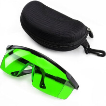 Safety glasses for green lasers, improving laser beam visibility. Tools > Protective Equipment