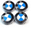 4 stuks BMW logo 68mm wieldop velg embleem 1