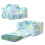 MeMoreCool Kids Couch Sofa, Folding Toddler Chair Bed, Blue 1