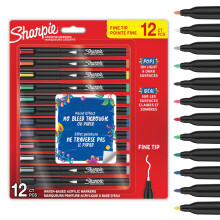 Sharpie Creative Marker Acrylic Paint Pens | Fine-Tip Water-Based Paint Markers