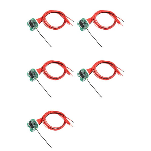 5Set for 10S 36V 15A BMS Split  with Temperature Control for Electric Scooter Lithium 18650 Battery Pack