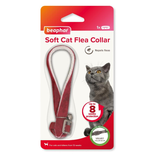 Beaphar Beaphar – Soft Flea Collar for Cats – Repels Fleas For up to 8 Weeks – Adjustabl