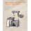 FEANDREA Feandrea Cat Tree Tower Condo with 2 Beds, Scratching Posts and Ramp, for Small 6