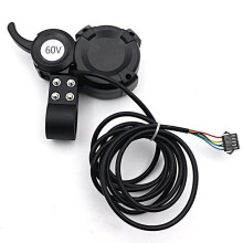 DAMAO-MA01 LCD Speedometer for Electric Scooter, 36-72V Dashboard, Electric Bike Switch with Throttle