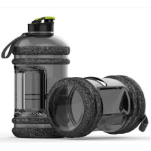 AMOUNE 2,2-Liter-Wasserflasche – 1 große Wasserflasche mit breiter Öffnung und Griff für Outdoor-Camping