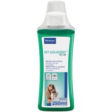 Virbac Anti-Plaque Vet Aquadent for Cats, Dogs, Horses, 250 ml