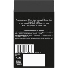 Sheba Classics Cat Food Wet - SOUP Cat Pouches with Chicken Fillets, 4 x 40 g