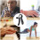 Zamus Adjustable 5-60KG Hand Grip for Forearm Training, Weightlifting Handle with Weight Counting Function 2