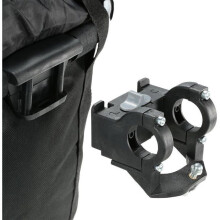 Fietsmand - OTBACT - Afneembaar - Canvas - Zwart - 34L x 25B x 28H cm