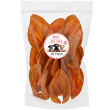 Pig Ears, Natural Dog Treat (10 Pack)