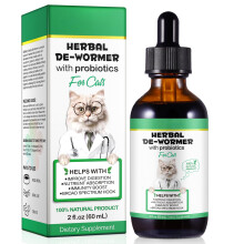 Cat Worming Treatment Cat Wormer Natural Herbal Wormer for Cats Kitten Worming T