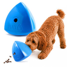 PLAY9 Roolo Dog Treat Dispenser Toy - Interactive Enrichment & Puzzle Feeder for