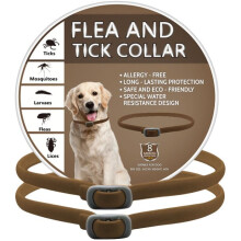 2 PCs Dog Collars, Adjustable Collar for Dogs Waterproof Soft Comfortable Collar