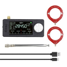 SI4732 Radio Odbiornik + 2 Typy Anten Zestaw 10Khz-180Mhz Radio Przenośne AM FM Radio SW MW VHF Radio SI4732