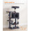 FEANDREA Feandrea Cat Tree Tower, 112 cm Multi-Level Plush Cat Condo with 4 Scratching Po 4