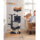 FEANDREA Feandrea Cat Tree Tower, 112 cm Multi-Level Plush Cat Condo with 4 Scratching Po 3