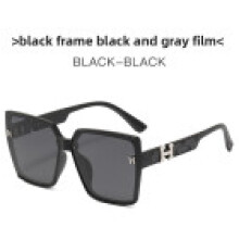 (Black)Classic Fullframe Designer Sunglasses With Uv Protection For Travel And Use Outdoor