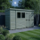 11 x 4 Pent Shed Tanalised (Double Door, With Windows) 3