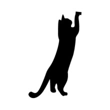 (Style A) Black Cat Bookmark,Book Accessories,Unique Decor Decorative Funny Book Mark Animal Design Bookmark for Reading Women Men Gift