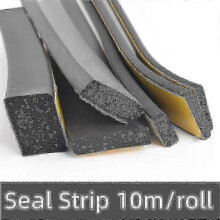(20mm x 20mm x 2m) EPDM foam gasket for soundproofing and weatherproofing
