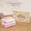 Yukkidds Cot Bed Sheets 140x70cm Fitted 3 Pack Cot Sheets Super Soft and Lightwe 7