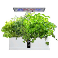 Smart Hydroponics Growing System Indoor Herb Garden Kit 9 Pods Automatic Timing with Height Adjustab