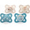 MAM MAM Original Day & Night Soothers | 0-6 Months | 4 Pack | Includes 2X Glow in Th 1