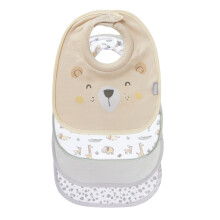 Nuby Snug and Dry Bibs Organic Cotton Machine Washable Padded Neckline 048526999