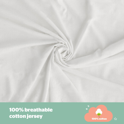 Silentnight Silentnight Safe Nights Cot Bed Waterproof Mattress Protector  Fitted 1
