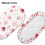 GLLQUEN 2 Pack Moses Basket Fitted Sheets 81x41 cm Pram Microfiber OEKO-TEX 5