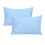 Baby Toddler Pillowcase, Plain Cot Bed Pillow Pair Cases 40 x 60cm, 2 Pack 100% 1