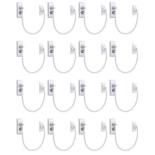 eSynic 16 Pack Window Opening Restrictors & Child Window Locks -