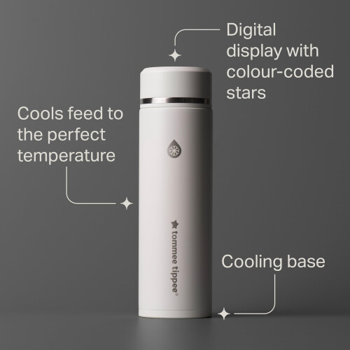 Tommee Tippee Tommee Tippee PrepGo Formula Feed Maker, Portable Cooling Flask with LED Digital 2