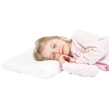 SIKAINI Kids Memory Foam Wave Pillow, Hypoallergenic Neck Support for Children (
