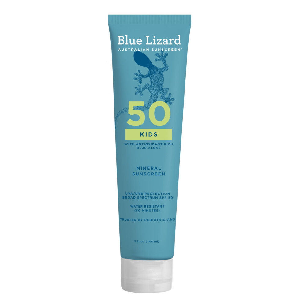 Photos - Hair Product Blue Lizard Kids Sunscreen Lotion SPF 50+ 5oz Tube, cream 