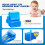 8 Pack Nappy Bin Refills, 10M Extra Long Diaper Pail Bags, Multi-layer Anti-Odor 2