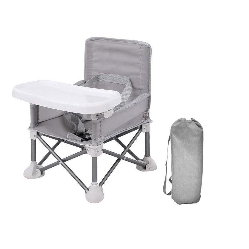 Ladida Foldable Portable Baby Travel Booster Seat With Tray – High Chair For Din