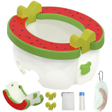 Potty Training Toddler Toilet,Travel Potty for Toddlers, Potty Training Toilet Seat for Kids Boys Girls,Portable Foldable Potty with Potty Liners Sto