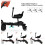 Buggy Board with seat, Standing Board, Toddlers Stroller Board Kiddy 3