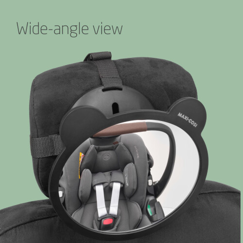 Maxi-Cosi Maxi-Cosi Back Seat Mirror, Car Seat Mirror 360 Adjustable, Wide-Angle View, Ea 2