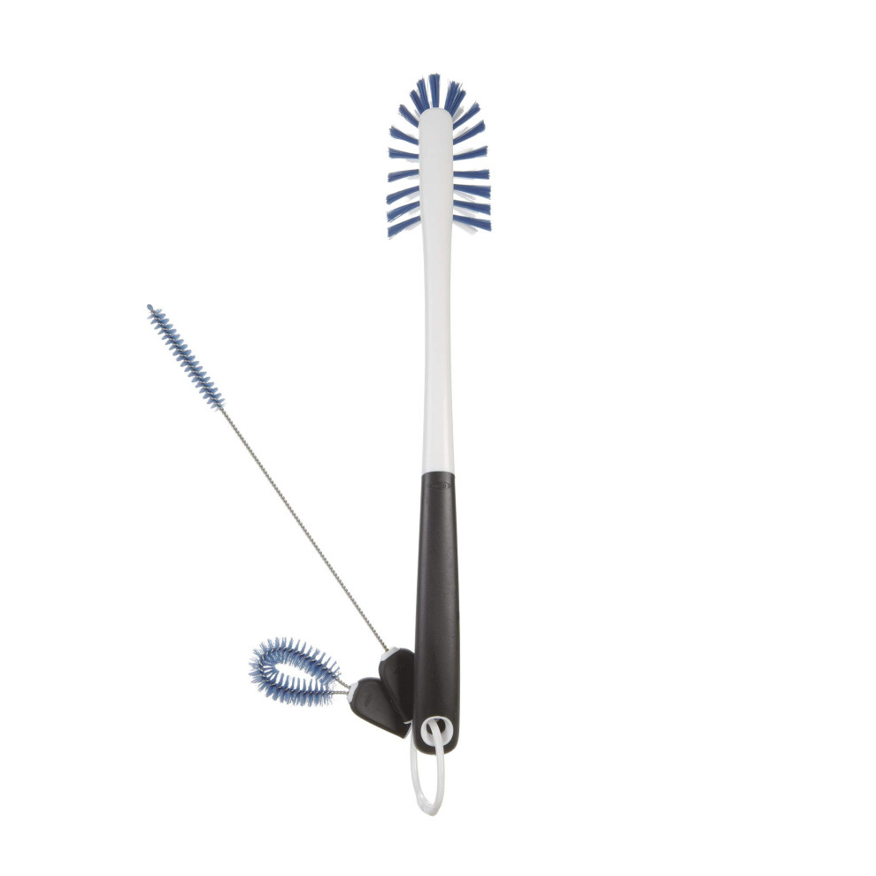 Oxo Good Grips Water Bottle Cleaning Set, White/Black, 5.4 X10.8 X 44.4 Cm