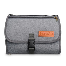Babywild Portable Baby Changing Mat – Waterproof, Easy‑Fold Travel Pad with Soft