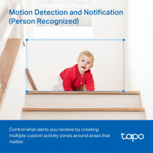 Tapo C200 2-Pack 1080p Pan/Tilt Indoor Camera, Baby Monitor, Motion Detection, C