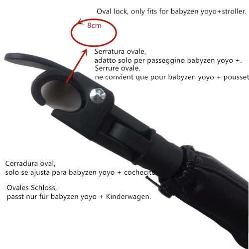 Pushchair Bumper Bars for BBZYOYO, Armrest, Handle, Crossbar,Stroller Accessorie 2