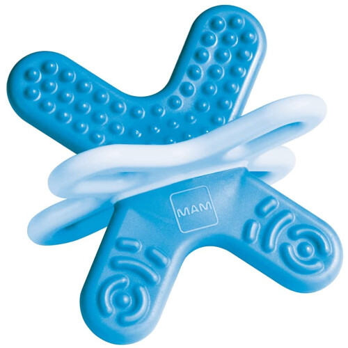 MAM MAM Bite & Relax Teether | Suitable from 4+ Months | Teething Toy with Clip | Pr 1